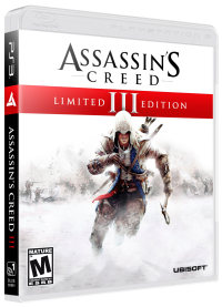 Assassin's Creed III PAL Playstation 3 PAL box art